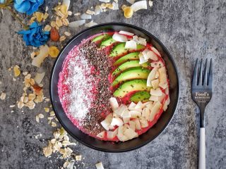 低脂代餐，健康减肥—甜菜根燕麦酸奶 