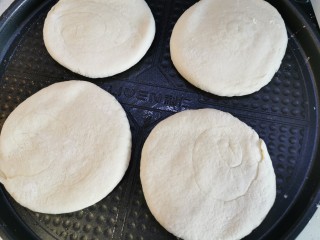 牛肉夹馍~自己活面烙白吉馍 